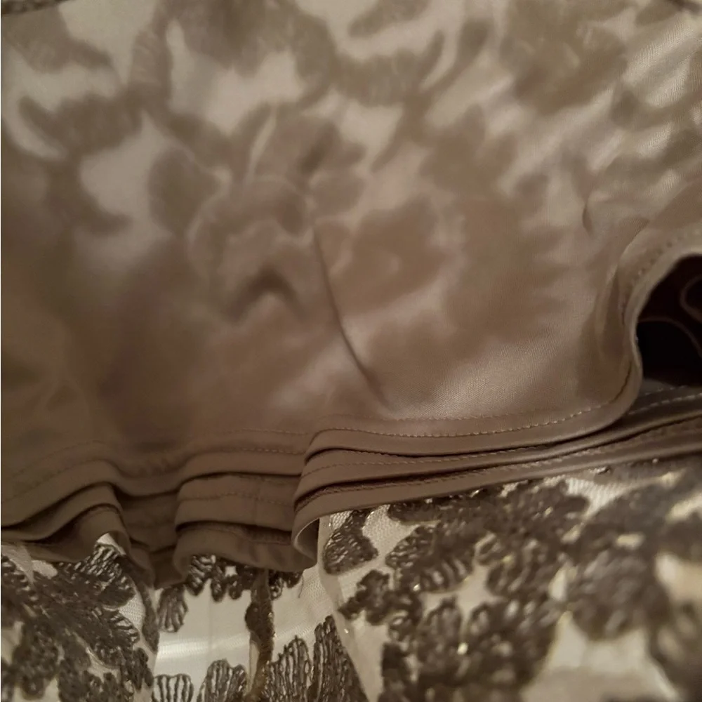 Tadashi Shoji Brown Lace Mini Dress - Picture 8 of 11